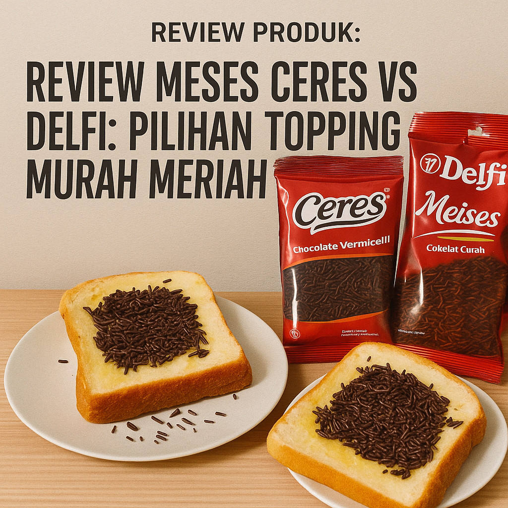 Review Meses Ceres vs Delfi: Pilihan Topping Murah Meriah untuk Ropang