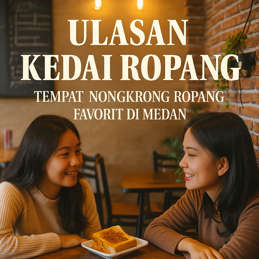 Tempat Nongkrong Ropang Favorit di Medan