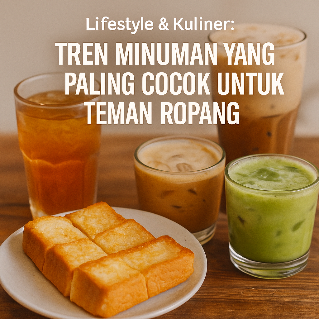 Tren Minuman yang Paling Cocok untuk Teman Ropang
