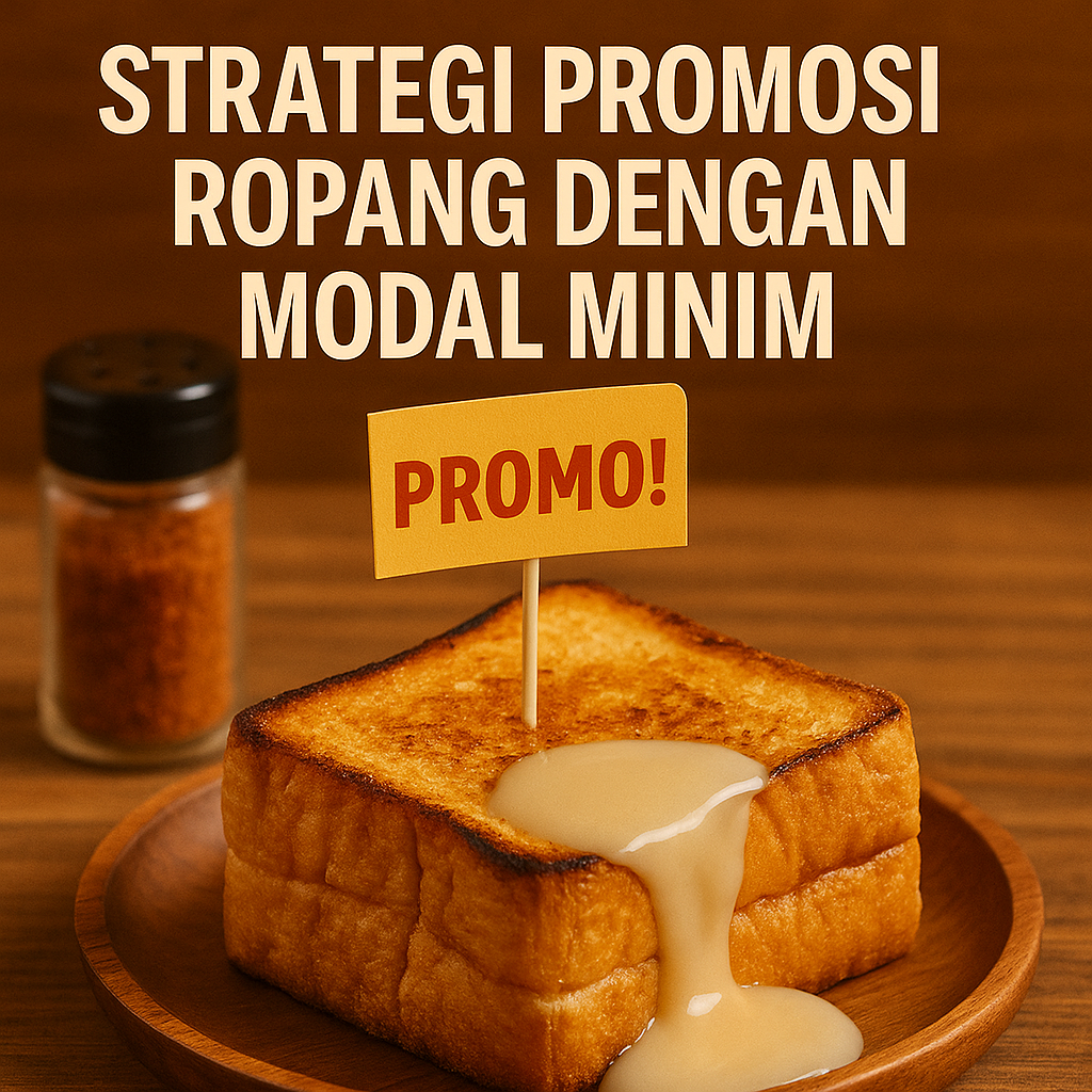Strategi Promosi Ropang dengan Modal Minim