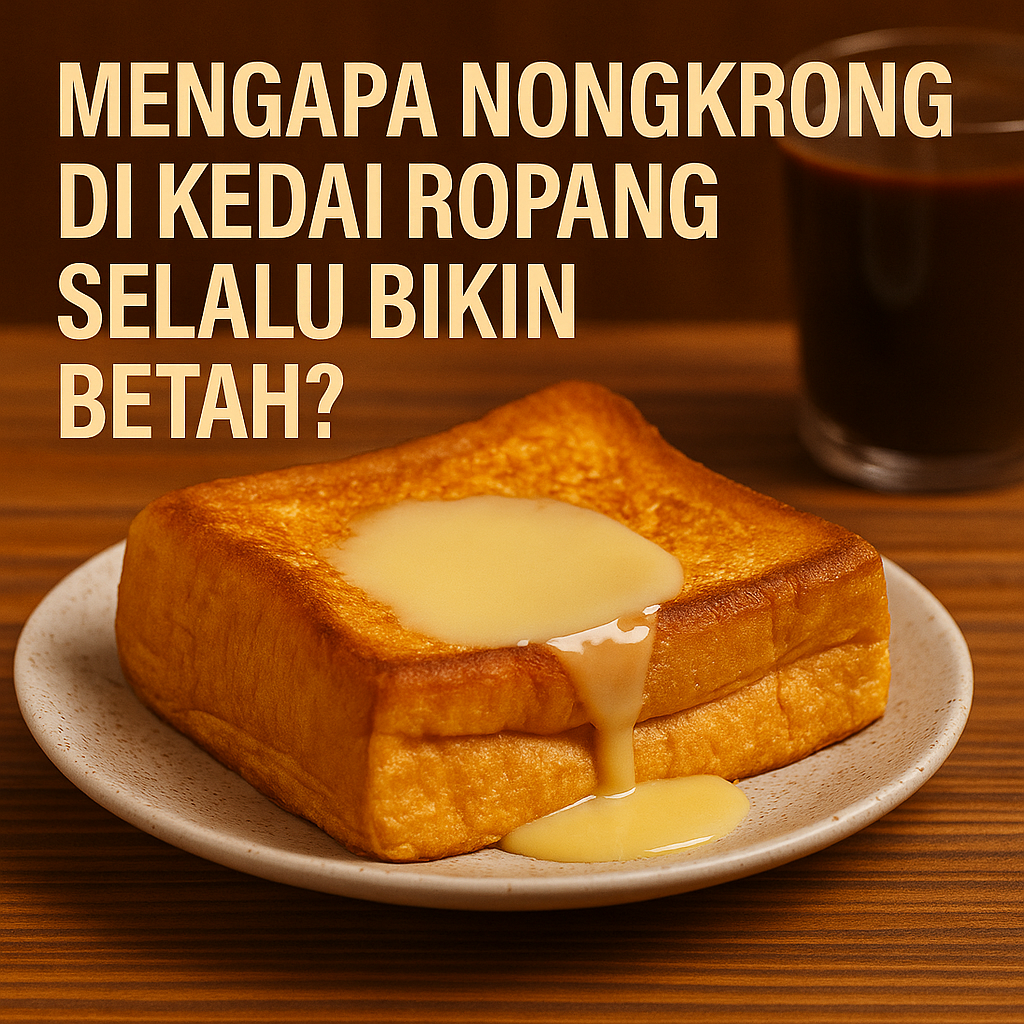 Mengapa Nongkrong di Kedai Ropang Selalu Bikin Betah?