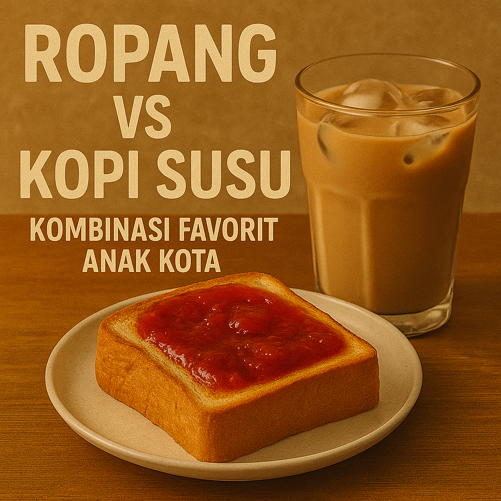 Ropang vs Kopi Susu: Kombinasi Favorit Anak Kota