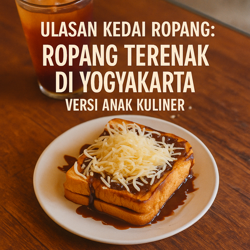 Ropang Terenak di Yogyakarta Versi Anak Kuliner