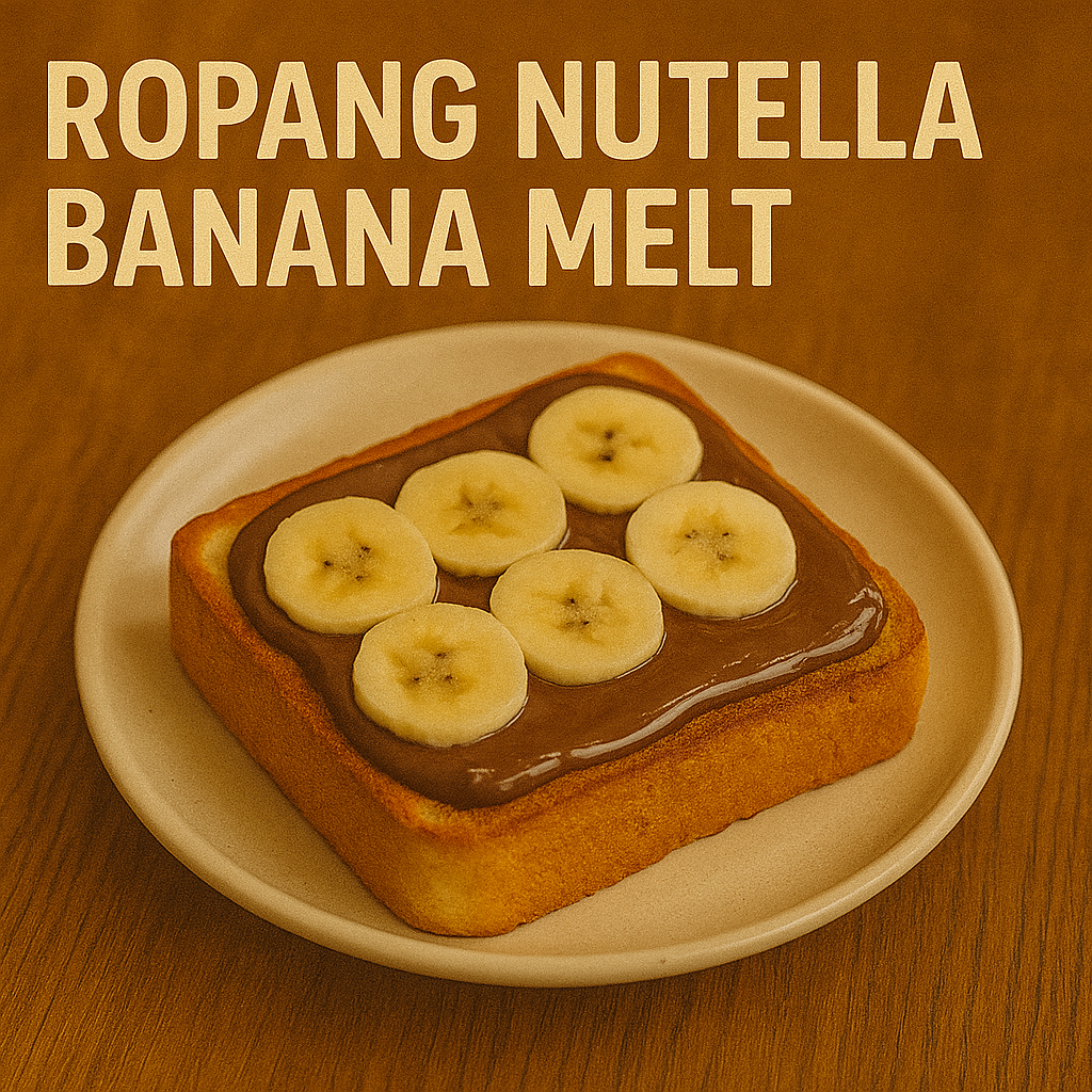 Ropang Nutella Banana Melt