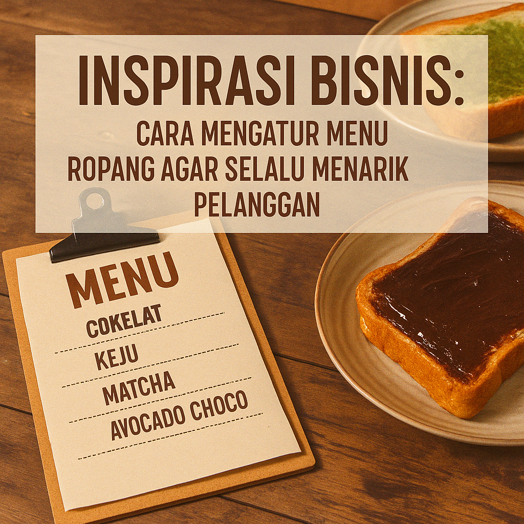 Cara Mengatur Menu Ropang agar Selalu Menarik Pelanggan
