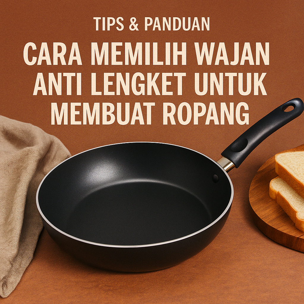 Cara Memilih Wajan Anti Lengket untuk Membuat Ropang