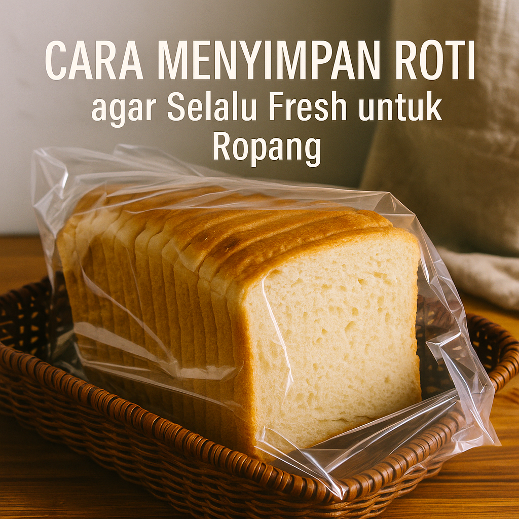 Cara Menyimpan Roti agar Selalu Fresh untuk Ropang