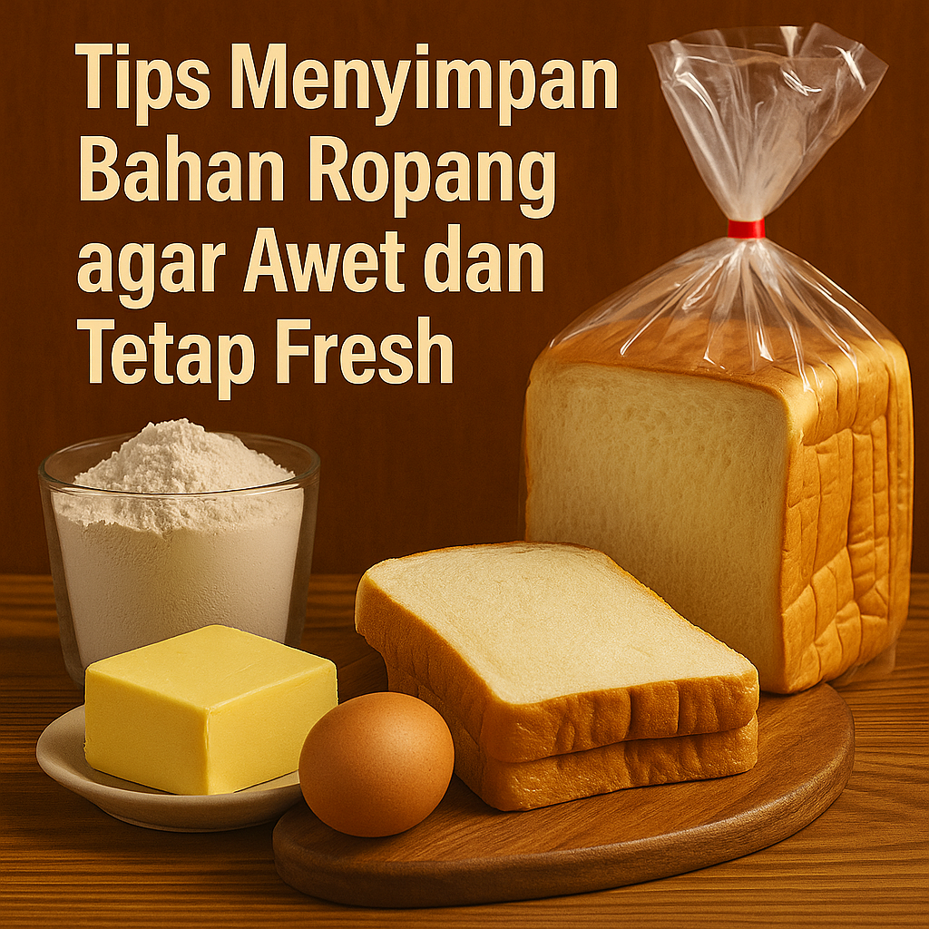 Tips Menyimpan Bahan Ropang agar Awet dan Tetap Fresh