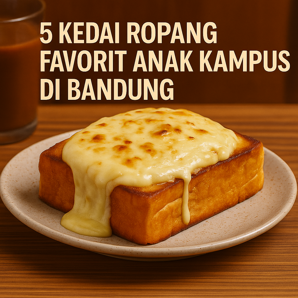 5 Kedai Ropang Favorit Anak Kampus di Bandung