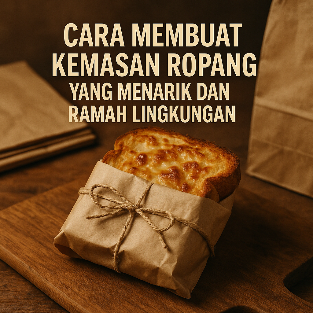 Cara Membuat Kemasan Ropang yang Menarik dan Ramah Lingkungan